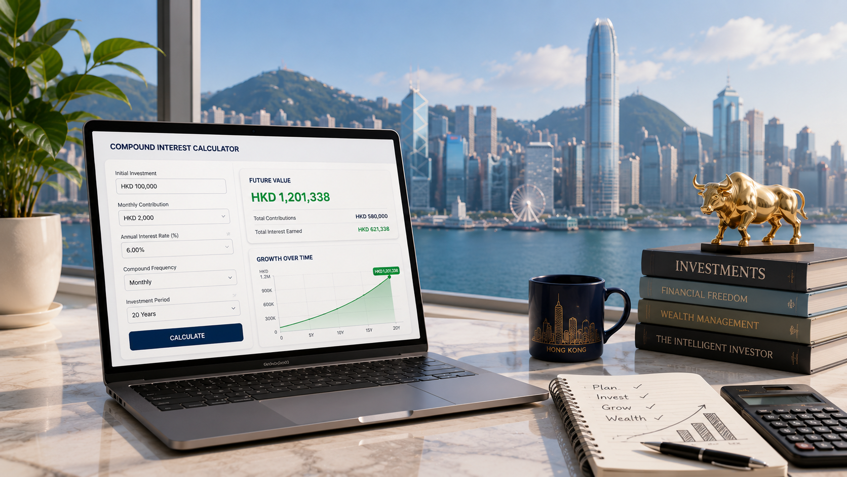 Compound Interest Calculator: How to Grow Your Wealth Faster in Hong Kong